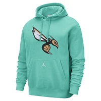 Sweat à capuche Jordan Brand Mint Charlotte Hornets 2024/25 City Edition Essential Club pour homme