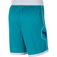 Short Swingman Jordan Brand Charlotte Hornets Statement Edition pour hommes, bleu sarcelle