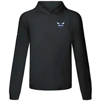 Men's Levelwear Black Charlotte Hornets Dimension R Pullover Hoodie
