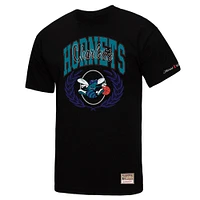 T-shirt noir Mitchell & Ness Charlotte Hornets NBA x Michelob Ultra Rewind II pour homme