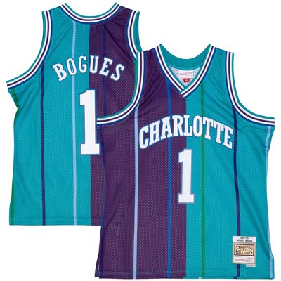 purple muggsy bogues jersey