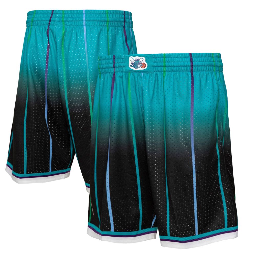 Charlotte Hornets Youth Fade Away Shorts - Teal
