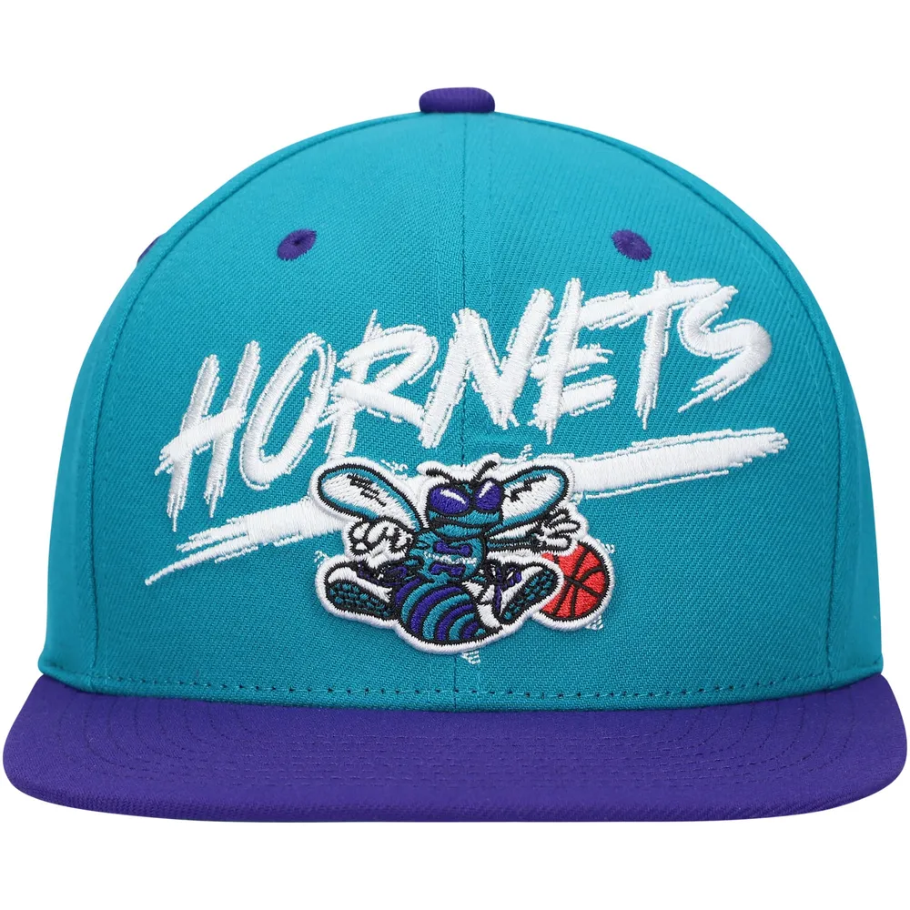 NBA (Mitchell & Ness) - Charlotte Hornets Hardwood Classics Snapback Hat OSFA