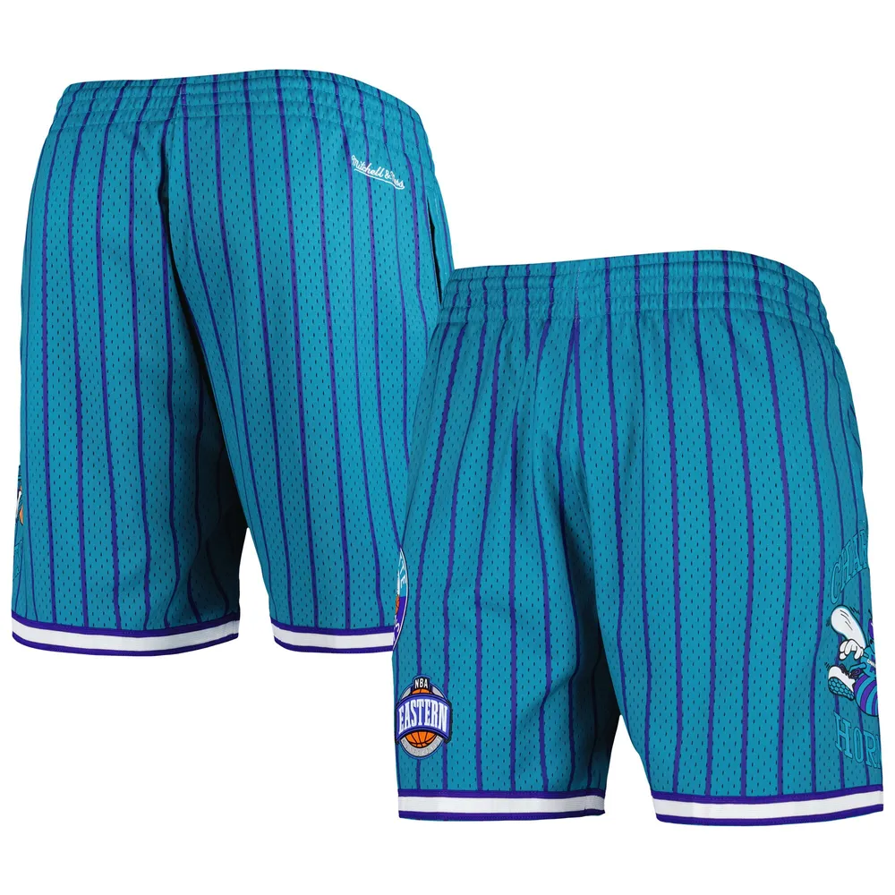 charlotte hornets mitchell and ness shorts