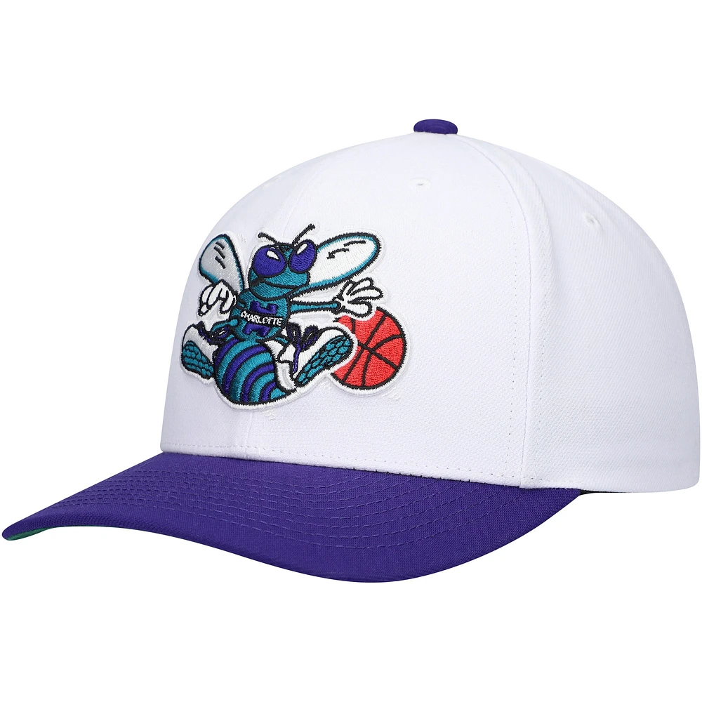 Men's Charlotte Hornets Mitchell & Ness Purple Perfect Season