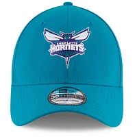 Men's New Era Teal Charlotte Hornets Team Classic 39THIRTY Flex Hat