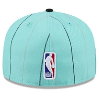 Casquette ajustée 59FIFTY Charlotte Hornets 2024/25 City Edition pour homme New Era turquoise