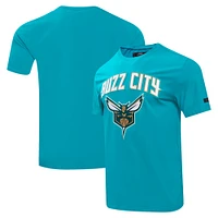 T-shirt pour hommes Pro Standard Sarcelle Charlotte Hornets 2023 City Edition