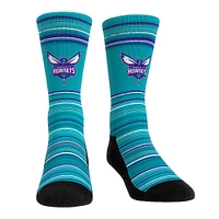 Pack combiné de chaussettes et caleçons boxeurs Rock Em Socks Charlotte Hornets Primary Crew pour hommes