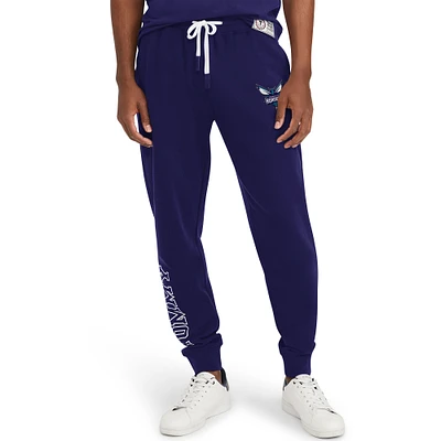 Men's Tommy Jeans Purple Charlotte Hornets Carl Bi-Blend Fleece Jogger Pants