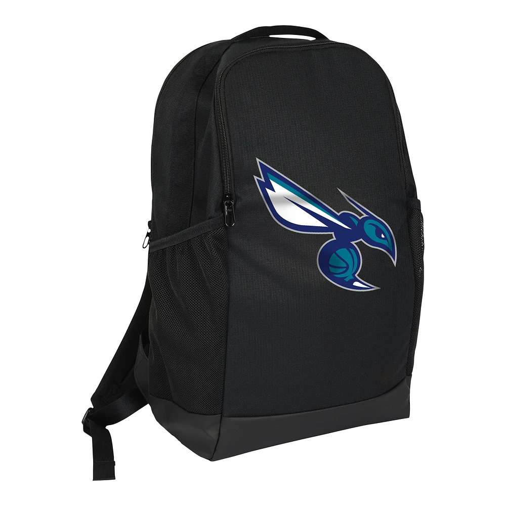 Nike Black Charlotte Hornets Brasilia Backpack