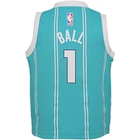 Preschool Jordan Brand LaMelo Ball Teal Charlotte Hornets Swingman Player Jersey - Icon Edition