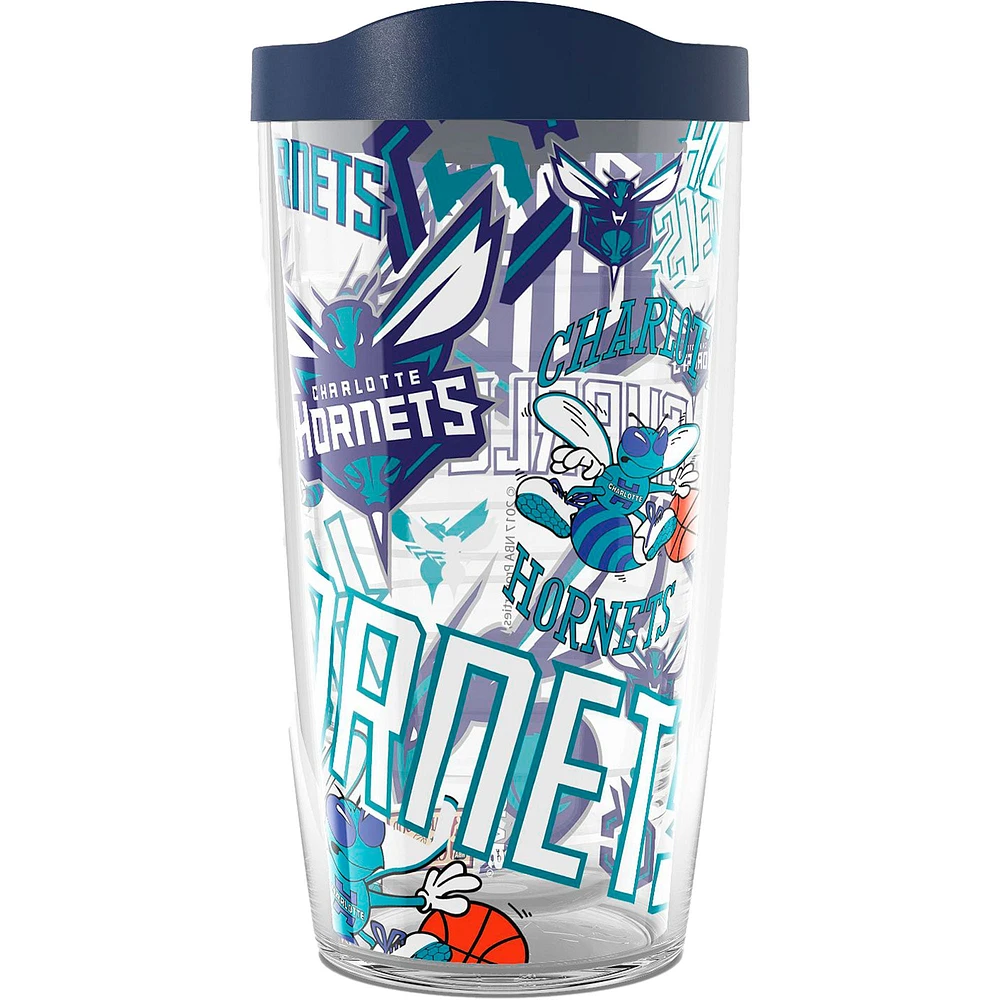 Tervis Charlotte Hornets 16oz. Allover Classic Tumbler