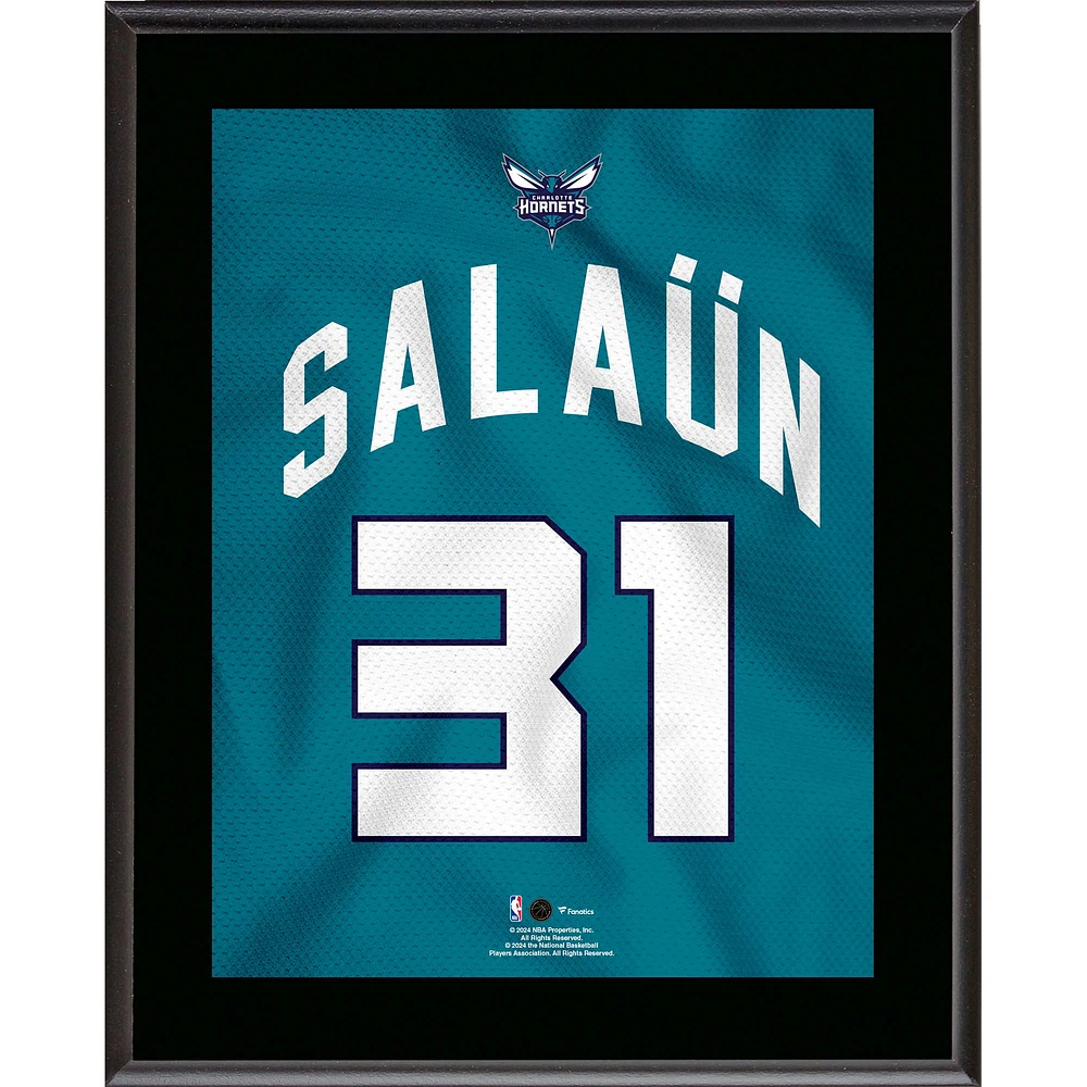 Tidjane Salaün Charlotte Hornets 10.5" x 13" Jersey Number Sublimated Player Plaque