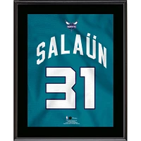 Tidjane Salaün Charlotte Hornets 10.5" x 13" Jersey Number Sublimated Player Plaque