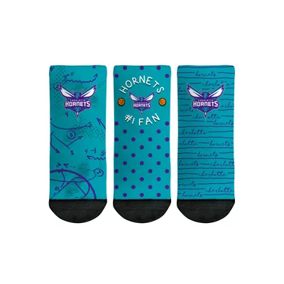 Rock Em Socks Miami Heat 2022/23 City Edition Three-Pack Crew Set Size: Large/Extra Large