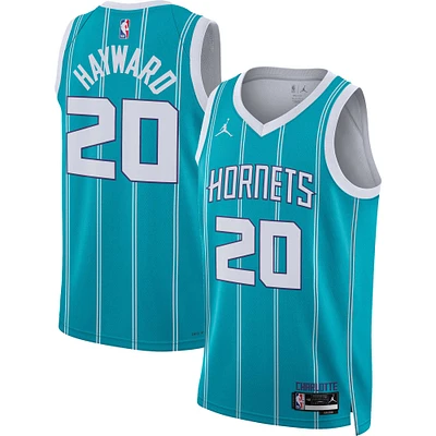 Unisex Jordan Brand Gordon Hayward Teal Charlotte Hornets Swingman Jersey - Icon Edition