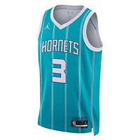 Maillot unisexe Jordan Brand Terry Rozier Charlotte Hornets Swingman - Édition Icon