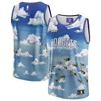 Maillot unisexe NBA & KidSuper Studios by Fanatics Bleu Charlotte Hornets Hometown