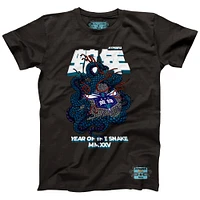 Unisex NBALab x Hyperfly Heather Black Charlotte Hornets Year of the Snake Lunar New Collection T-Shirt