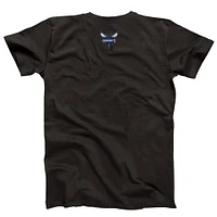 Unisex NBALab x Hyperfly Heather Black Charlotte Hornets Year of the Snake Lunar New Collection T-Shirt