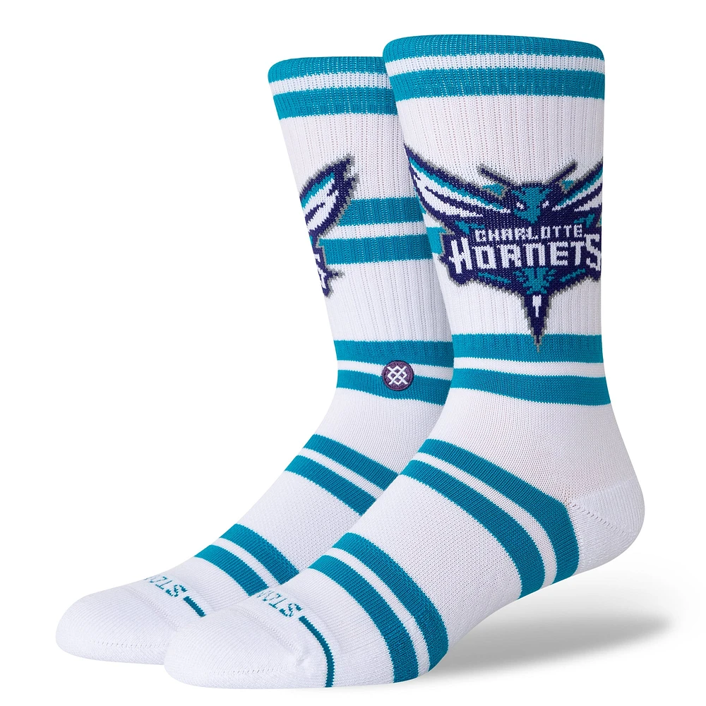 Chaussettes ras du cou unisexes Stance Charlotte Hornets Prep Stripe