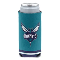 WinCraft Charlotte Hornets 12 oz. Refroidisseur de canette mince