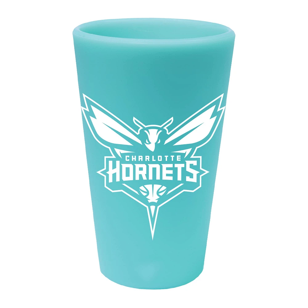 WinCraft Charlotte Hornets 16oz. Verre à pinte en silicone couleur équipe