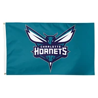 WinCraft Charlotte Hornets 3' x 5' Logo principal simple face - Drapeau