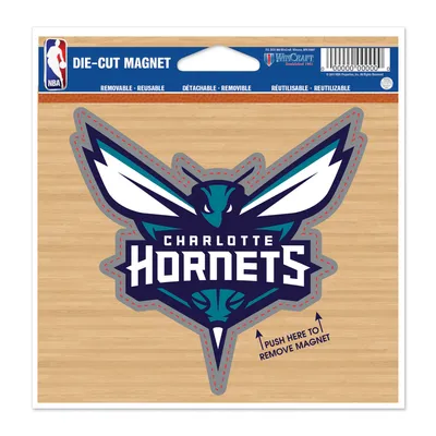 Charlotte Hornets WinCraft 5'' Die-Cut Car Magnet