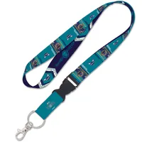 WinCraft Charlotte Hornets Black Panther 2 Reversible Lanyard with Detachable Buckle