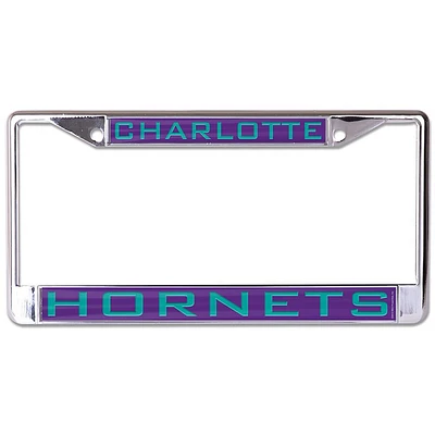 WinCraft Charlotte Hornets Laser Inlaid Metal License Plate Frame