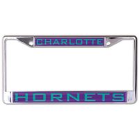WinCraft Charlotte Hornets Laser Inlaid Metal License Plate Frame