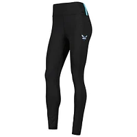 Women's Pro Standard Black Charlotte Hornets Classics Lux Leggings