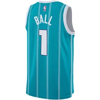 Maillot Nike LaMelo Ball Charlotte Hornets Swingman pour jeunes - Édition Icon