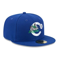 Men's New Era  Blue Charlotte Knights Theme Nights 59FIFTY Fitted Hat