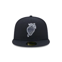 Men's New Era  Navy Charlotte Knights Theme Nights 59FIFTY Fitted Hat
