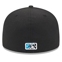 Men's New Era Charlotte Knights Authentic Collection Alternate Logo 59FIFTY Fitted Hat