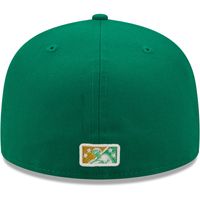 Men's New Era Green Caballeros De Charlotte Copa La Diversion 59FIFTY Fitted Hat