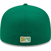 Men's New Era Green Caballeros De Charlotte Copa La Diversion 59FIFTY Fitted Hat