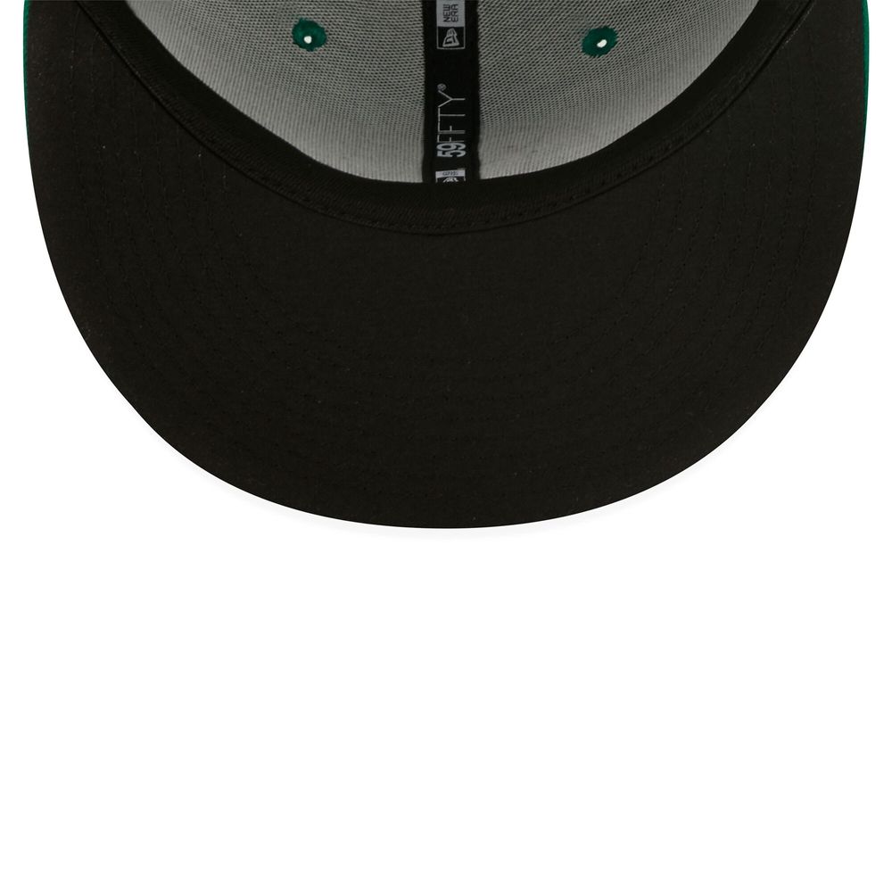 Men's New Era Green Caballeros De Charlotte Copa La Diversion 59FIFTY Fitted Hat