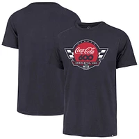 T-shirt Franklin '47 Navy Charlotte Motor Speedway Coca Cola 600 pour hommes