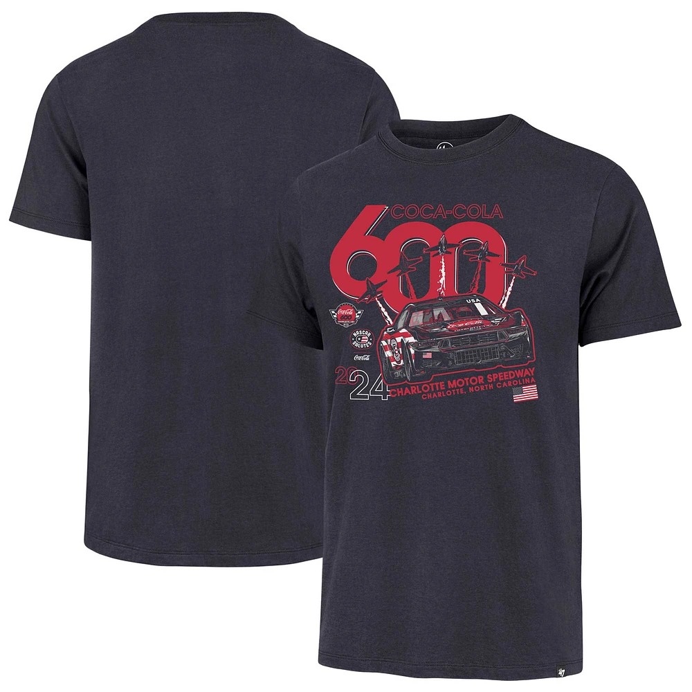 T-shirt Franklin régional '47 Navy Charlotte Motor Speedway pour hommes