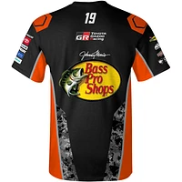 Men's Joe Gibbs Racing Team Collection  Black Chase Briscoe Bass Pro Shops Uniform T-Shirt
