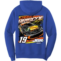 Men's Joe Gibbs Racing Team Collection Royal Chase Briscoe Bass Pro Shops Car Pullover Hoodie