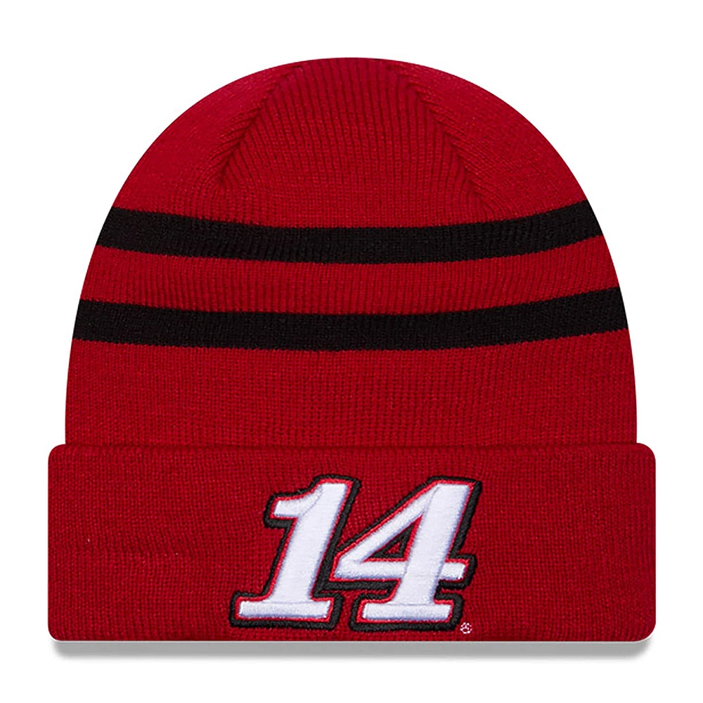 Men's New Era  Red/Black Chase Briscoe Cuffed Knit Hat