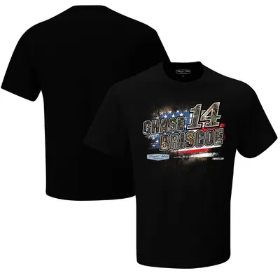 Stewart-Haas Racing Team Collection Chase Briscoe Camo Patriotic T-Shirt - Black