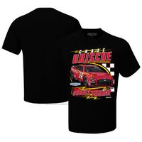 Men's Stewart-Haas Racing Team Collection Black Chase Briscoe Mahindra Tractors Throwback T-Shirt