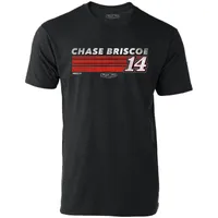 Men's Stewart-Haas Racing Team Collection Heather Charcoal Chase Briscoe Hot Lap T-Shirt