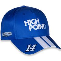 Men's Stewart-Haas Racing Team Collection Royal/White Chase Briscoe Highpoint.com Uniform Adjustable Hat